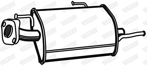 Walker 21873 Exhaust Silencer