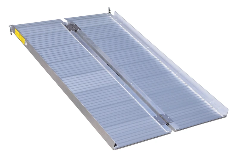 Aidapt Lightweight 5ft Folding Ramp.Durable Aluminium,Portable,Carry Handle,No Tools Required,Threshold,Kerbs,Wheelchair,Scooter,Disability,Easy to store