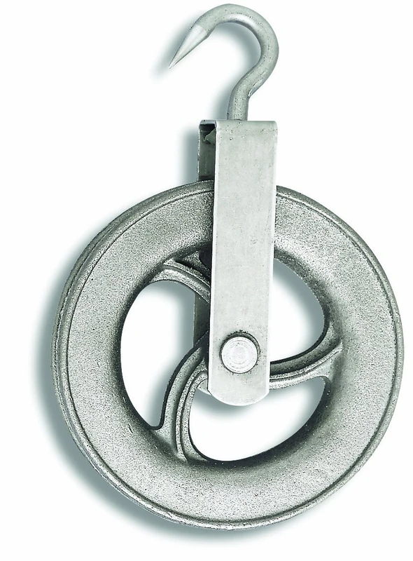 Chapuis 425/160 Cast Iron Pulley Wheel D 160 mm for Rope D 25 mm