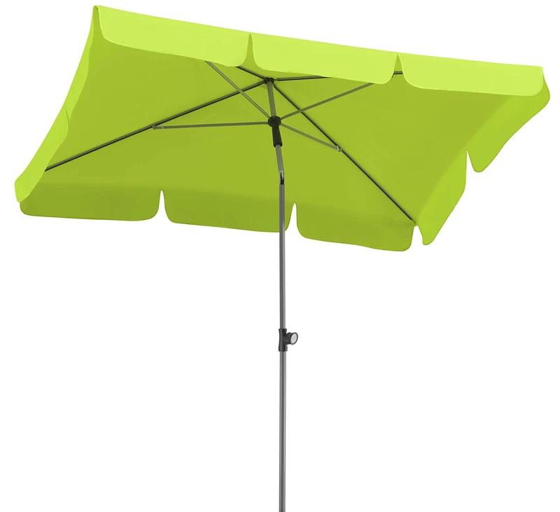 Schneider 718-78 Umbrella Locarno approx 180 x 120 cm, 4-Part, Rectangular, Apple Green, 180 x 120 x 240 cm