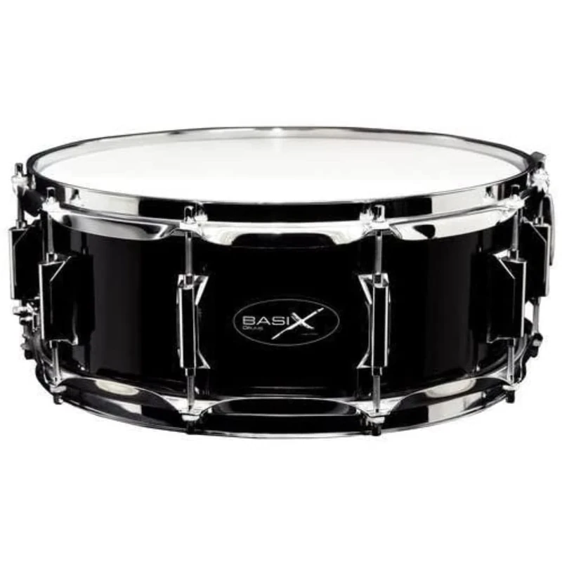 PURE GEWA Snare Drum Classic Wood 14x5.5" poplar shell black wrapped