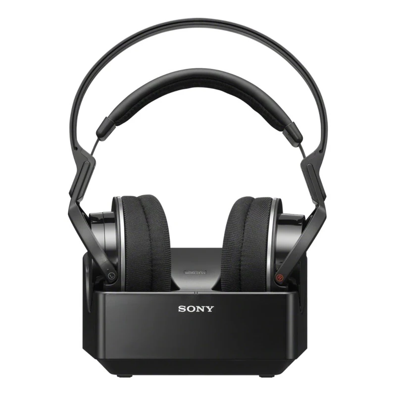 Sony MDR-RF855RK Traditional digital UHF headset, black, uni