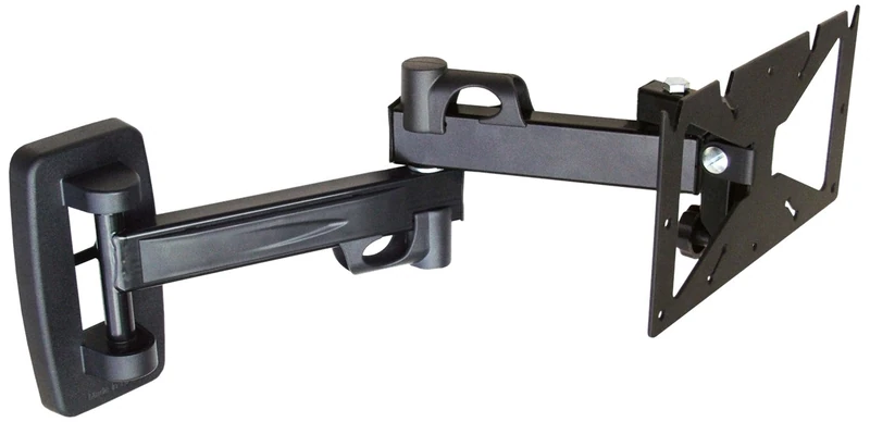 Omb Basic 3 30 "Black Flat Screen Wall Mount – Flat Screen Wall Bracket (20 kg; 25.4 cm (10"); 76.2 cm (30 "); -15 – 15 °; 320 °, 42 cm) - Image 1