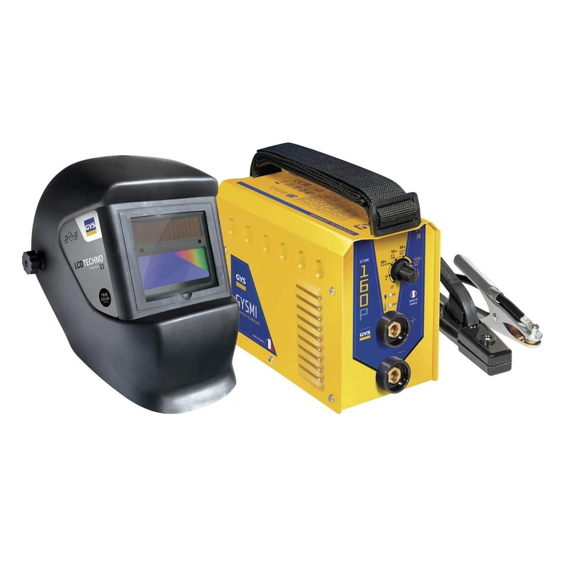 GYS GYSMI 160P + LCD 11 Sch Whiteinverter 10 Welding Unit, 160A