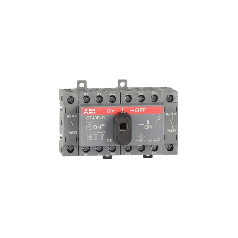 Abb-entrelec 1SCA104934R1001 Modular Switch, Grey Black and Red, Standard