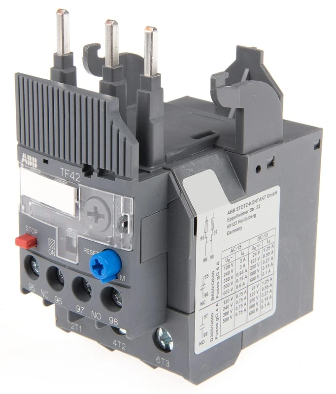 ABB TF42-24 Thermal Overload Relay, 3 Pole, 1NO+1NC, 690 V, 50-60Hz (ABB1SAZ721201R1051)