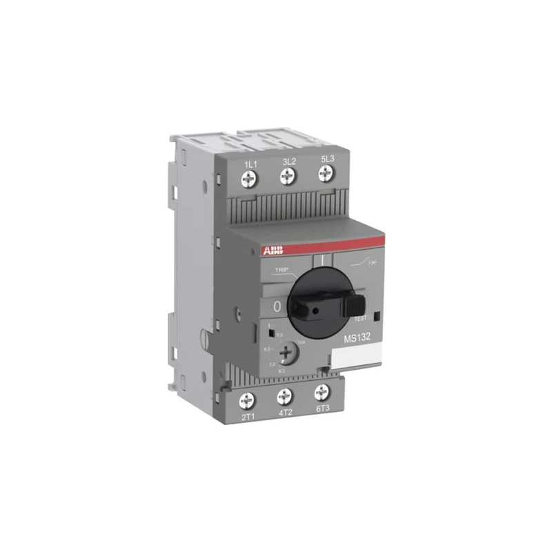 ABB MS132-1.6 Manual Motor Starter, 45mm width, 3 Pole, 690 V, 50-60Hz (ABB1SAM350000R1006)