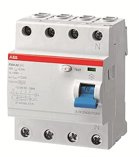 abb-entrelec f204 a-40/0.1 – Differential f204 a 40 A 100 mA