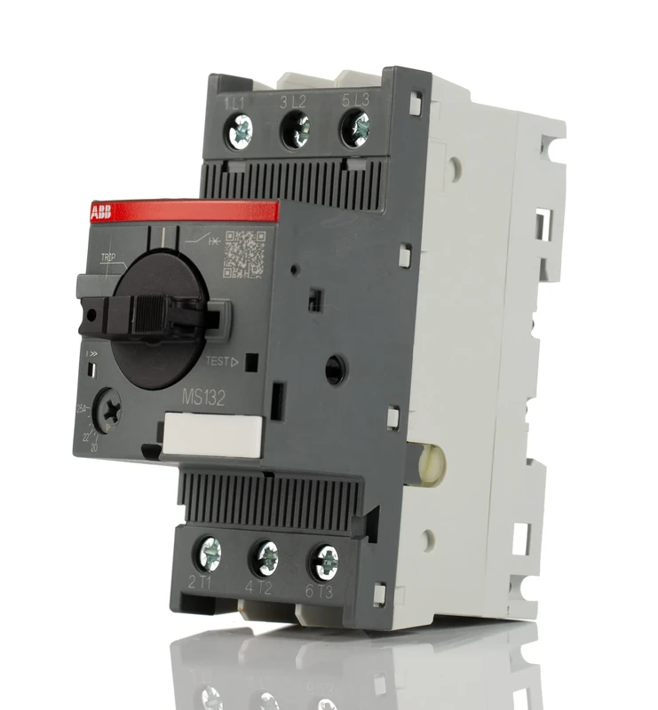 ABB MS132-25 Manual Motor Starter, 45mm width, 3 Pole, 690 V, 50-60Hz (ABB1SAM350000R1014)