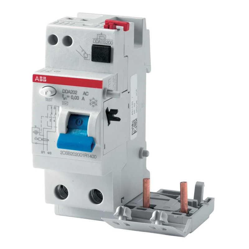ABB DDA202AC-63/0.03 RCD Residual Current Circuit Breaker, 63 Amp Current (2CDL230001R3060)