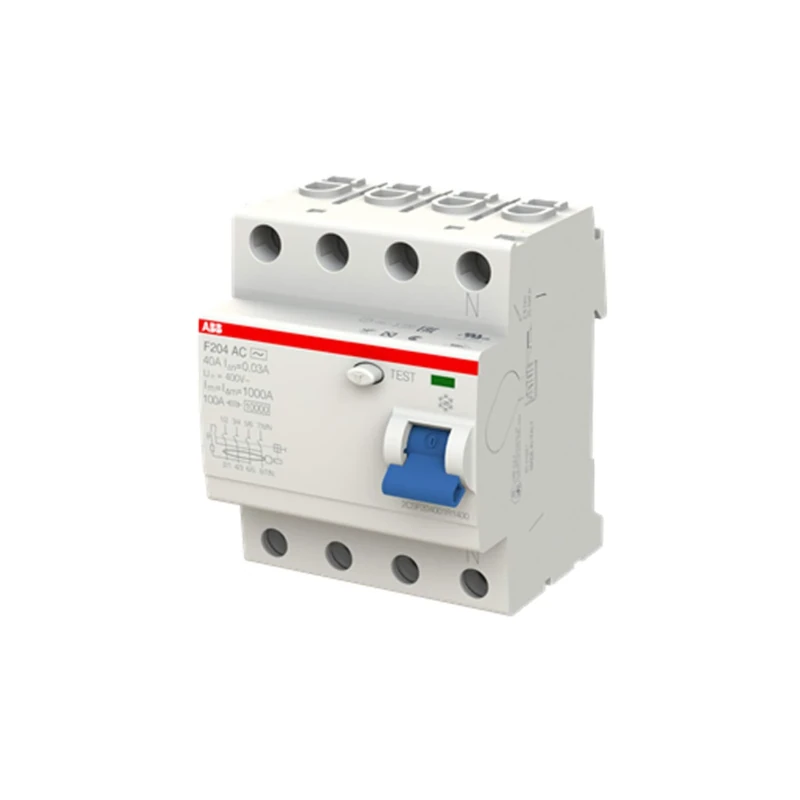 ABB F204AC-40/0.03 4 Pole Residual Current devices RCD, 40 Amp Current, 30mA (GHV0361325R0001)