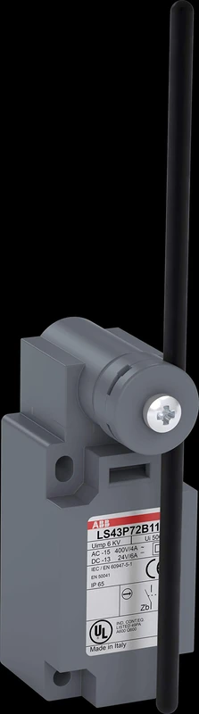 ABB LS43P72B11 Snap Action Limit Switch, Lever Actuator, 40mm, UL-V0, NC, NO (ABB1SBV010772R1211)