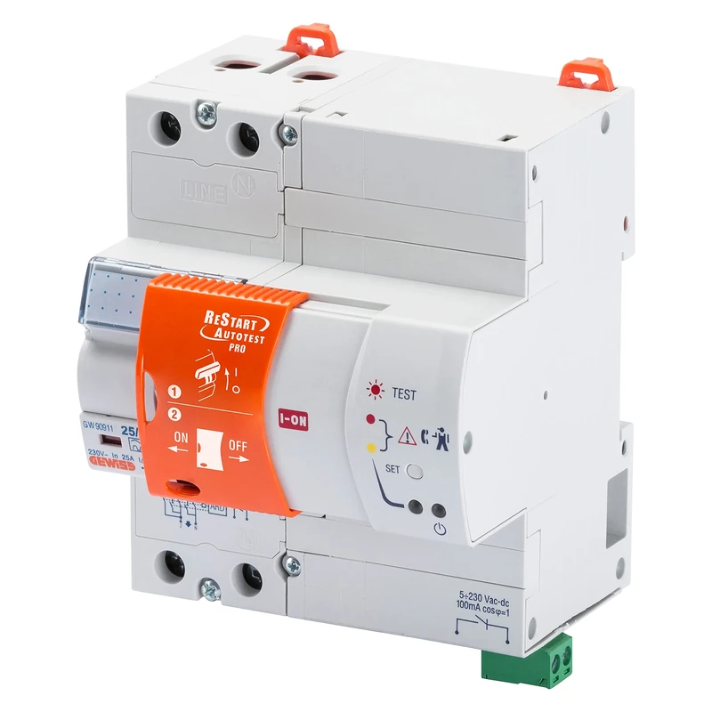 Restart Autotest 2P 25 A 0.03 A [IR] 5m