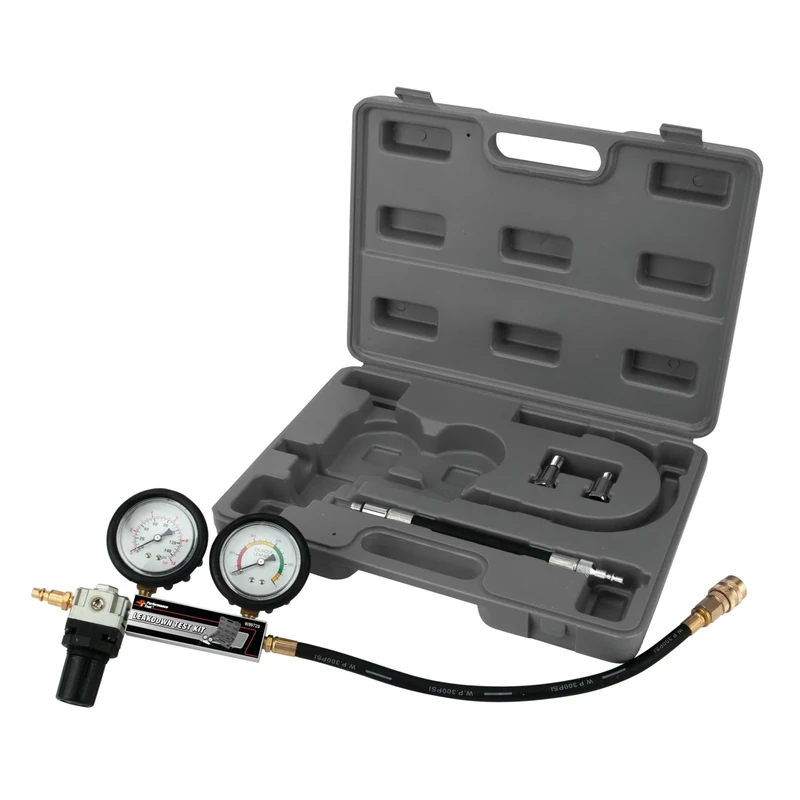 PERFORMANCE TOOL W89729 Leak-Down Test Kit (Not a compression Tester), black