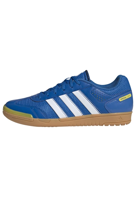 adidas Unisex Spezial Light Handball Shoes, Prime Blue/Cloud White/Vivid Yellow, 5 UK - Image 1