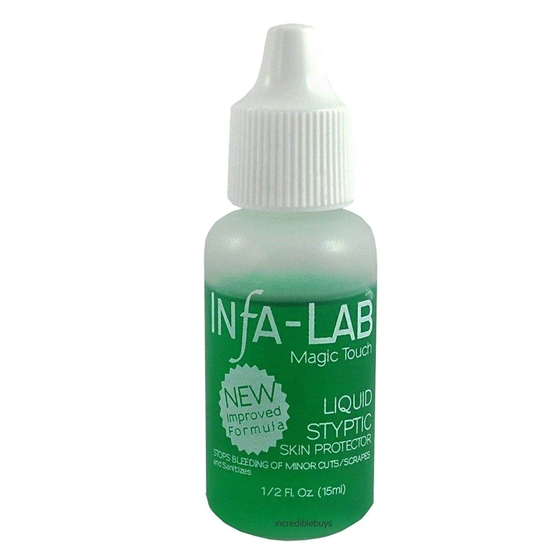 Infa-Lab MAGIC TOUCH Liquid Styptic Nails Stop Bleeding Skin Protector InfaLab by Infalab - Image 1