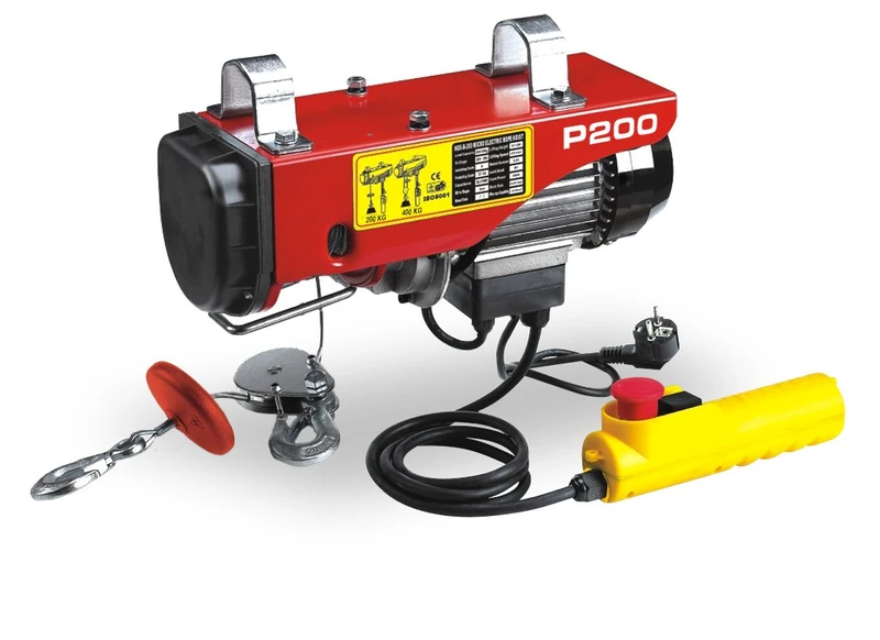 Mecafer 470102 Electric Hoist - 100/200 kg Lifting Capacity