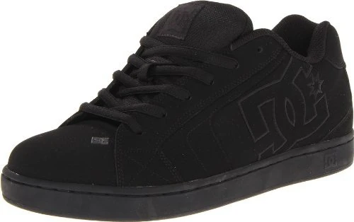DC Shoes Net, Men's Skateboarding Shoes, Black, Black, 6 UK
