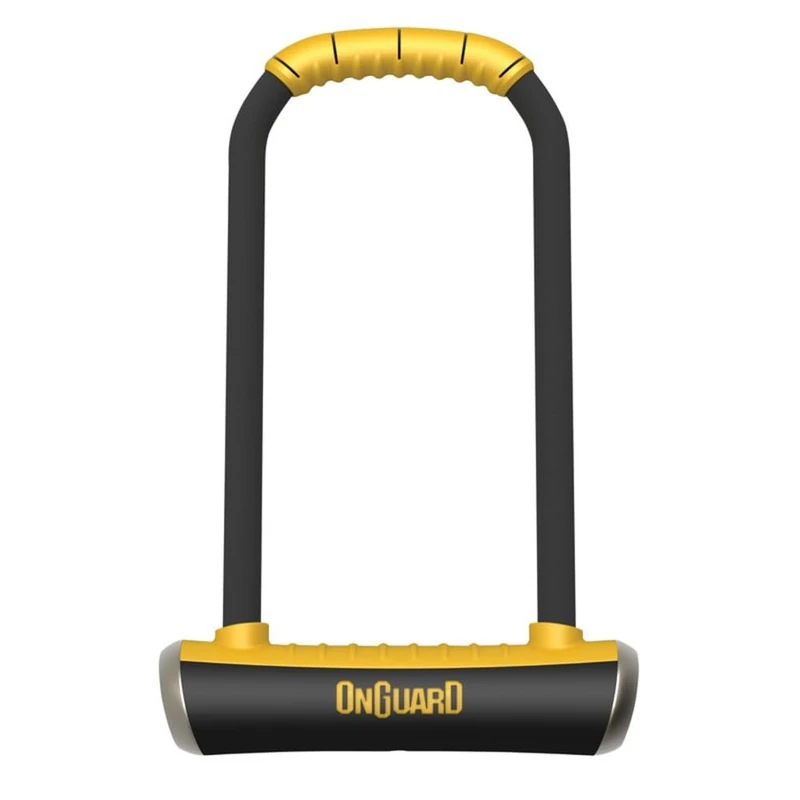 OnGuard Pitbull 8002 LS D-Lock 292mm, 14mm Diameter Shackle, Diamond Sold Secure Rated, Black