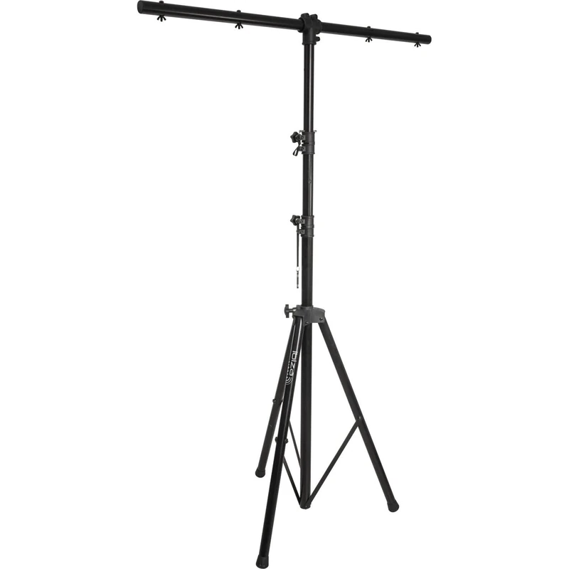 Ibiza - SL002 - Stand for lighting up to 8 sets of lights with variable height from 1.40 to 2.8m - Black