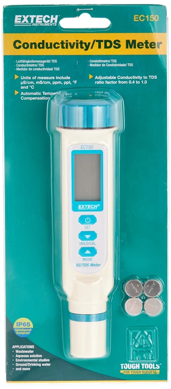 Extech EC150 Waterproof Conductivity/TDS/Temperature Meter