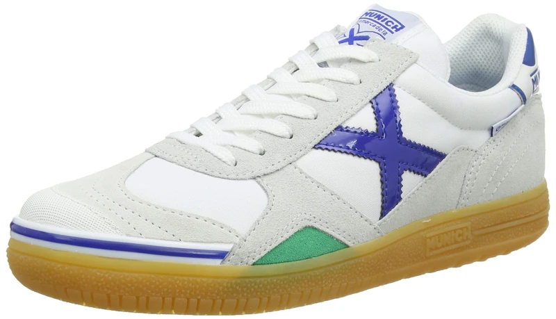 Munich Unisex Adult Gresca Low-Top Sneakers, White (Blanco), 10.5 UK