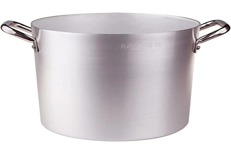 Pentole Agnelli Aluminium Inbox Stockpot With 2 Handles, Diameter - 26 Cm.