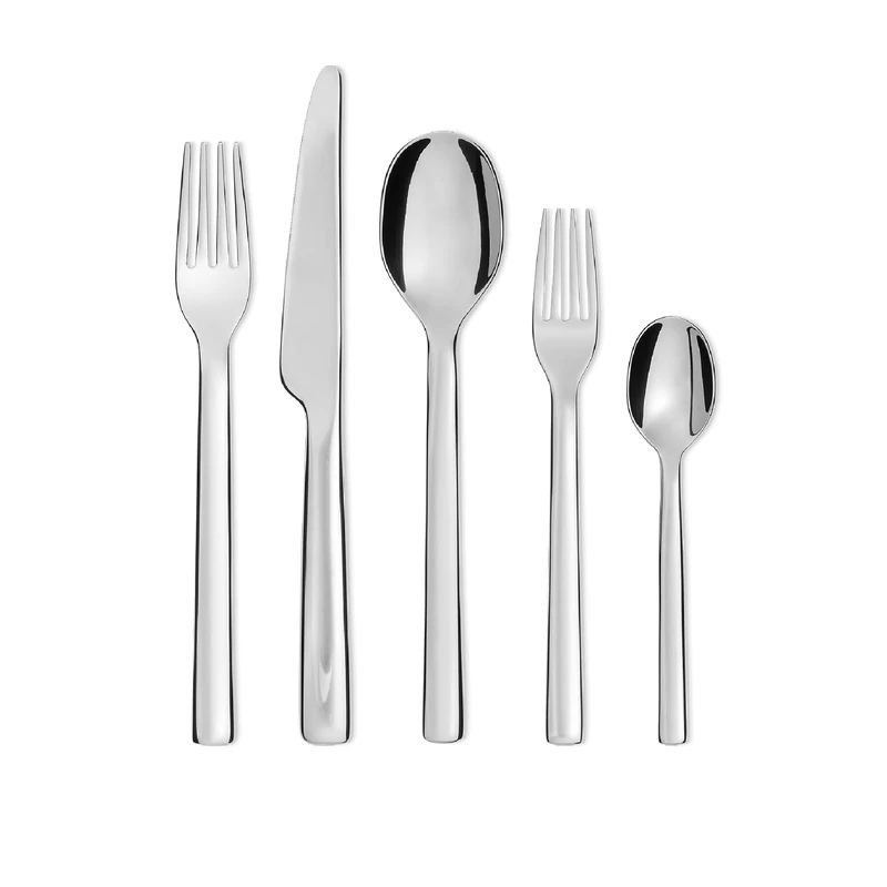 Alessi Ovale Cutlery Set, 5-Piece