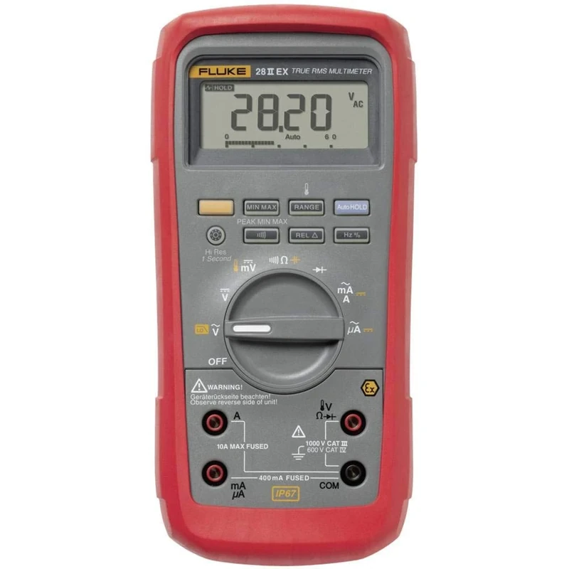 FLUKE-28IIEX,INTRINSICALLY SAFE VERSION OF 28II WITH ATEX APPROVAL
