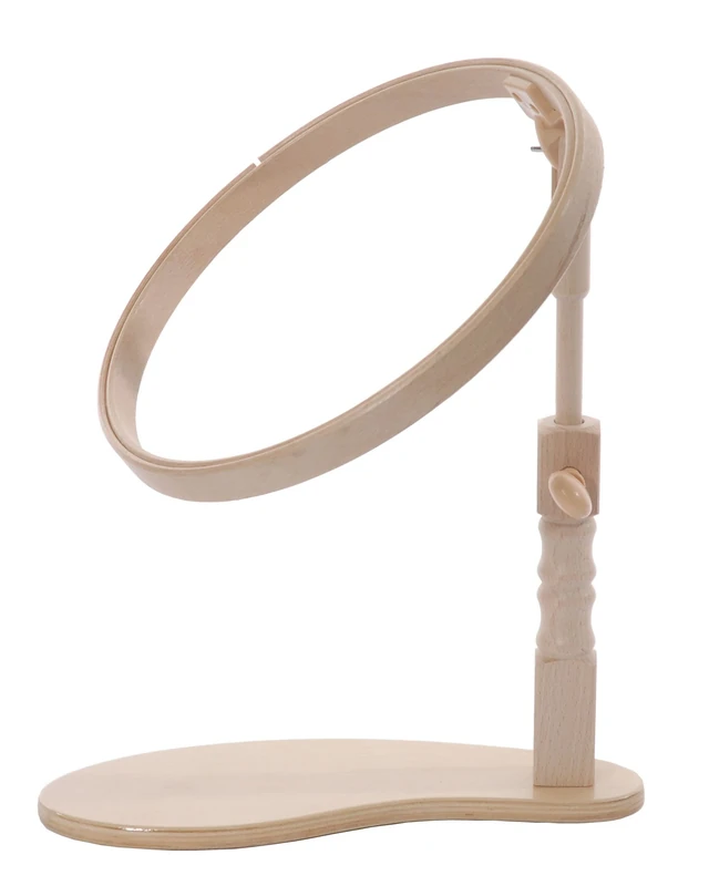 Elbesee 25 cm Wood Hoop seat Frame 10", Brown, 34 x 30 x 22 cm