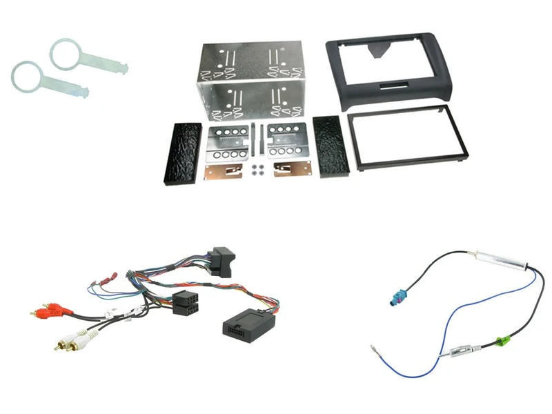CONNECTS2 Autoleads CTKAU03 Double DIN Stalk Adaptor Fascia Package - Image 1