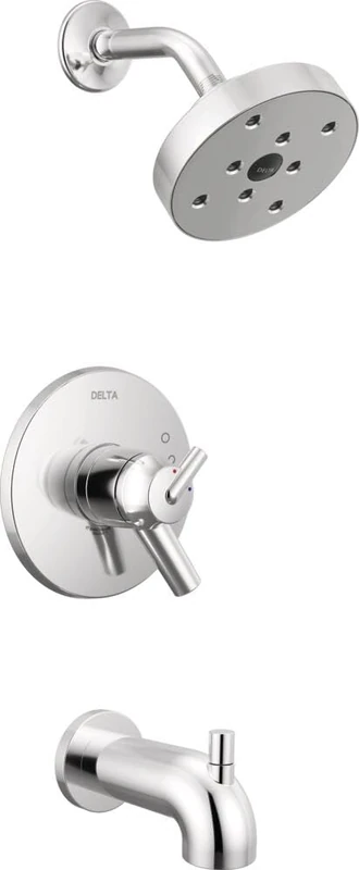 Delta Faucet T17459 Triassic, 17 Series MultiChoice Tub/Shower Trim, Chrome
