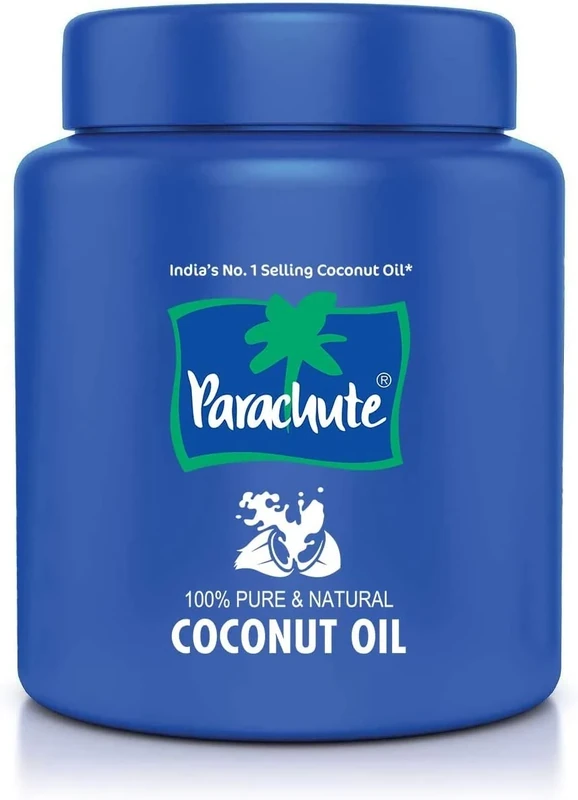 Parachute 100% Pure and Natural Unrefined Coconut Oil | No Chemicals & Added Preservatives | 500ml Jar