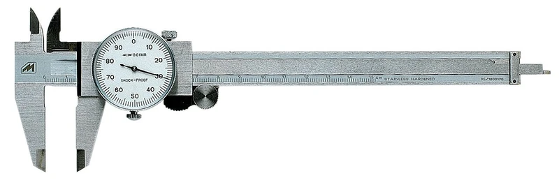 Metrica 10023 150mm Dial Vernier Caliper - 0.01mm Accuracy