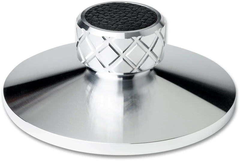 Pro-Ject Clamp it, CNC machined record clamp with sound improvement, Suitable for all turntables, Aluminium Silver - Image 1