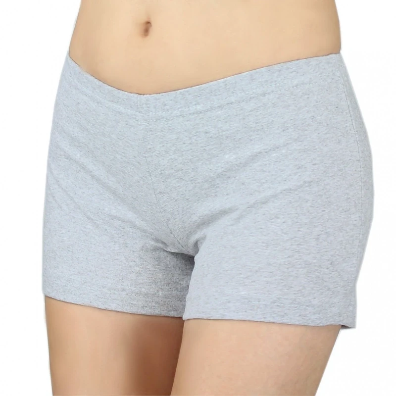 elegance1234 Ladies Superb Soft Stretch Cotton Lycra Sexy Shorts **Same Day Free Posting** (X-Large UK 16, Grey)