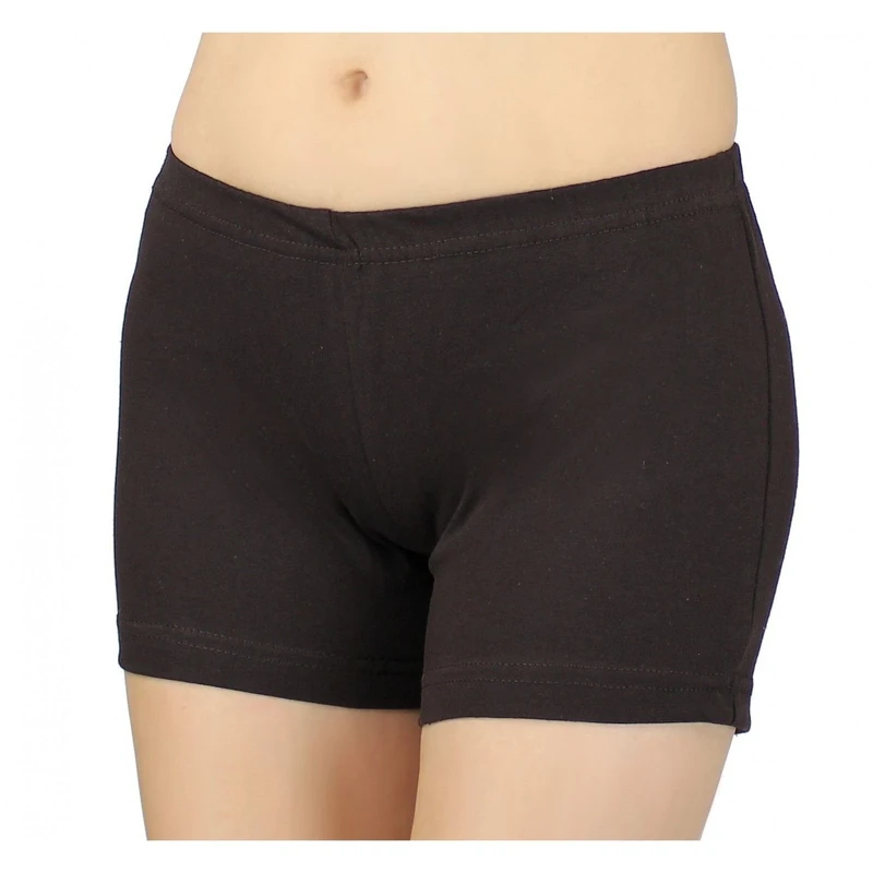 elegance1234 Ladies Superb Soft Stretch Cotton Lycra Sexy Shorts **Same Day Posting** (X-Large UK 16, Brown)