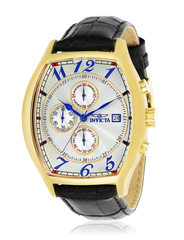 Invicta Specialty 14330 Men's Watch - Waterproof - Analogue - Quartz Movement - stainless steel with White dial - 43mm
