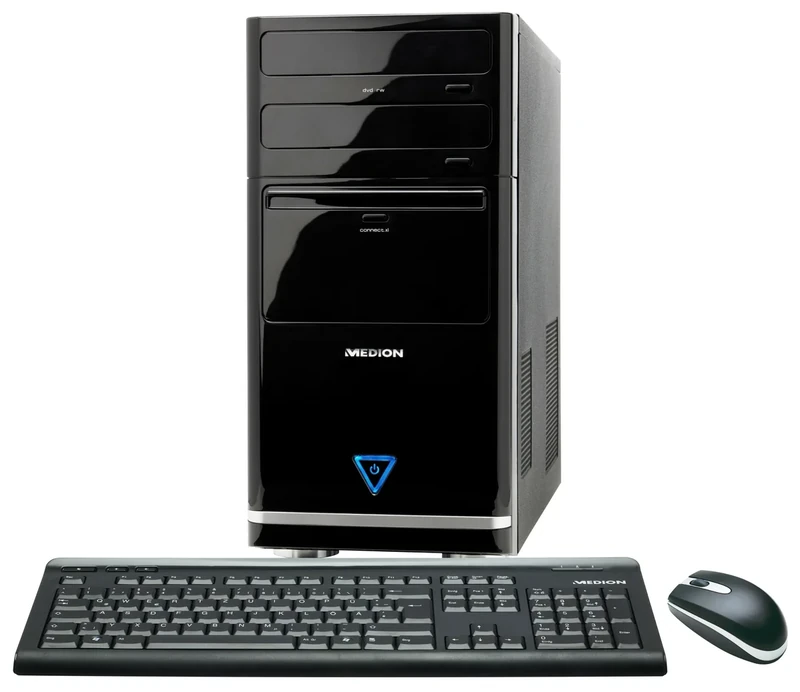 Medion Akoya PC8585 Desktop PC (Intel Core i3 2130 3.4GHz, 6GB RAM, 1TB HDD, WLAN, Integrated Graphics, Windows 8)
