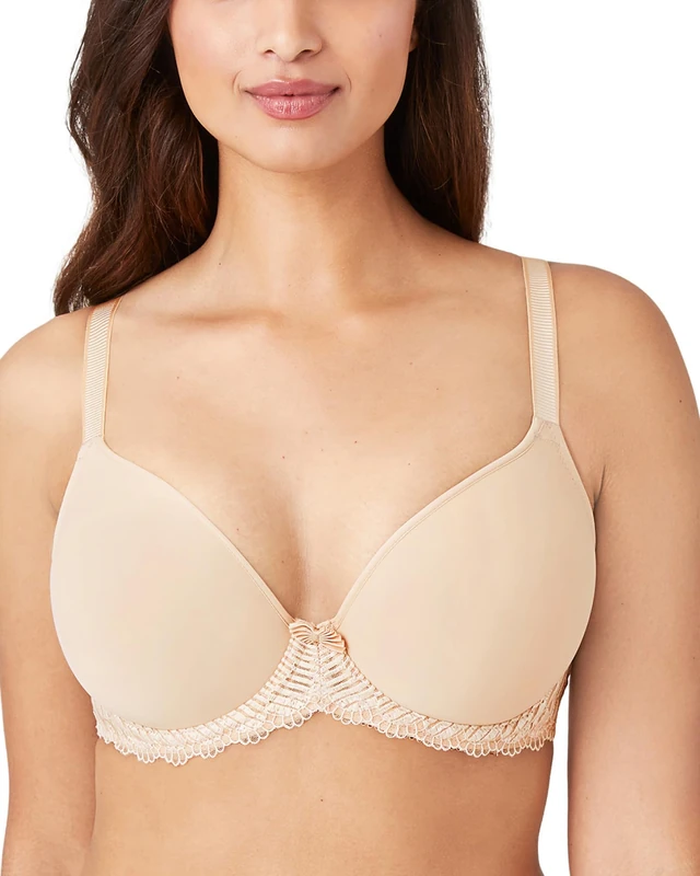 Wacoal Women's La Femme Contour Underwire T-Shirt Bra, Natural Nude, 34F