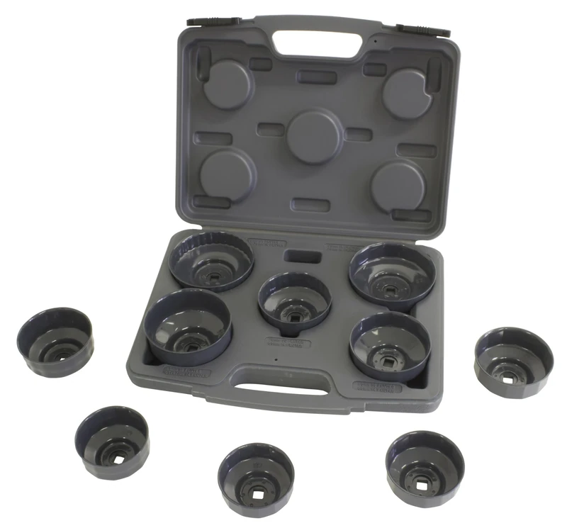 Lisle 61450 10-Piece HD End Cap Wrench Set - Image 1