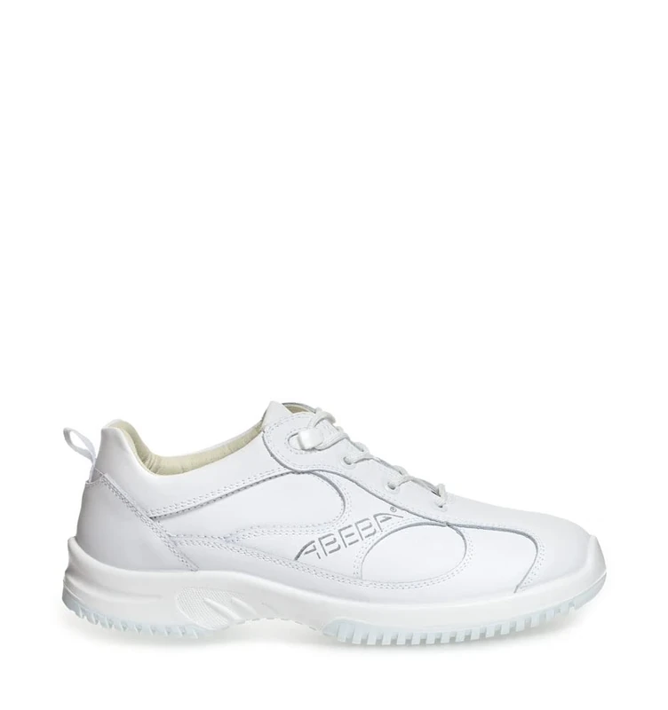 Abeba 6750-38 Size 38 "Uni6" Occupational Low Shoe - White