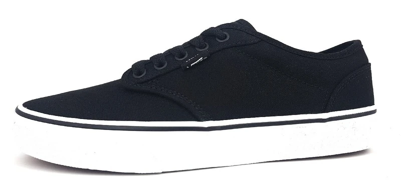 Vans Men's Mn Atwood Sneaker, Black Canvas Black White, 9.5 UK