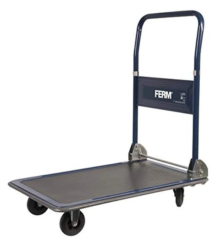 FERM TTM1027 Transportation Trolley - Platform Truck - Max. 150Kg - Foldable