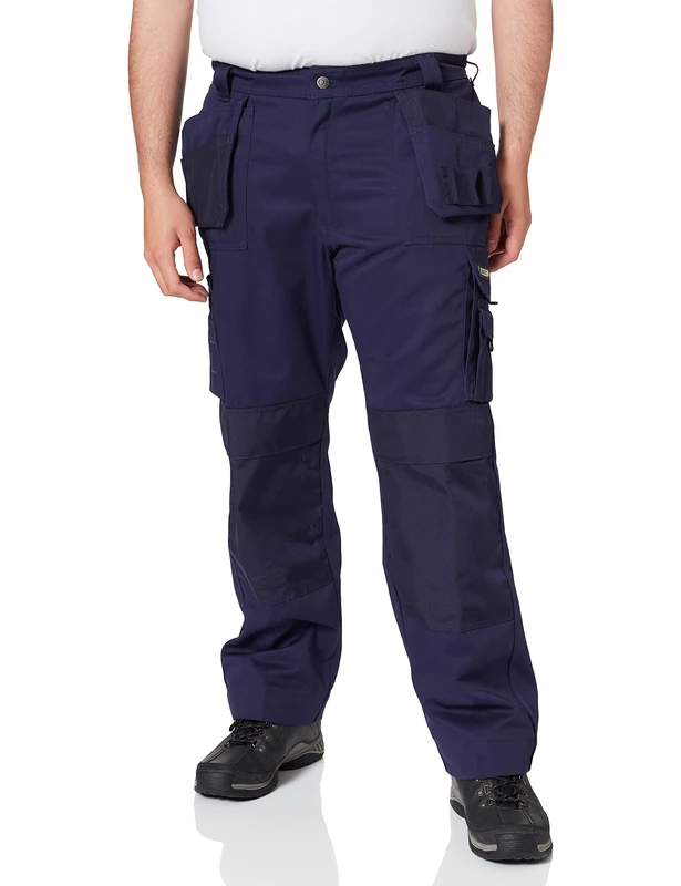 DASSY® Oxford Trousers with holster pockets and knee pockets - size 56 - NAVY