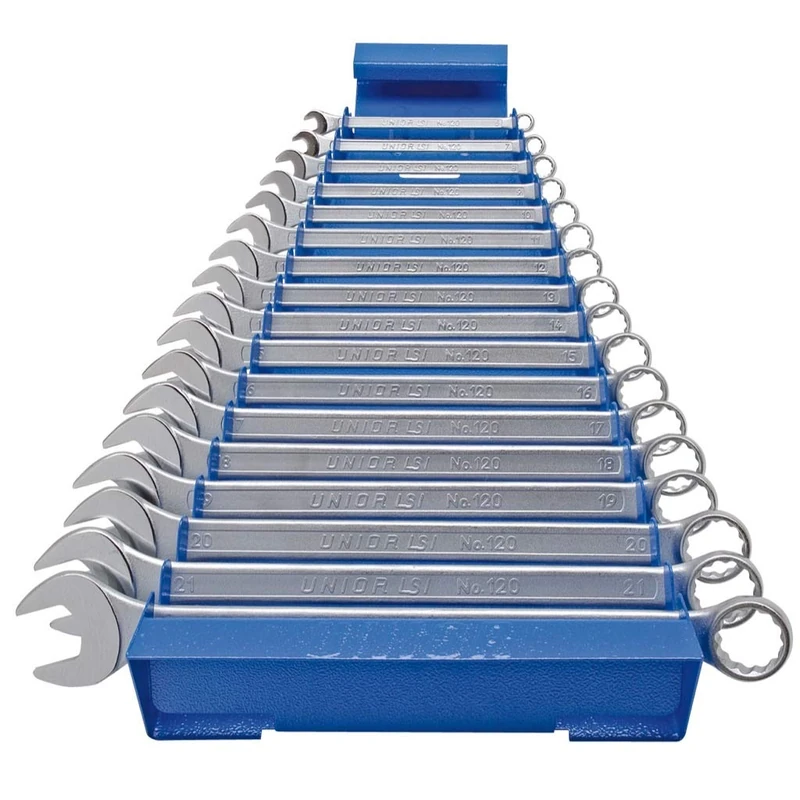 Unior URT750 Metric Wrench Set - Chrome, 6mm-22mm