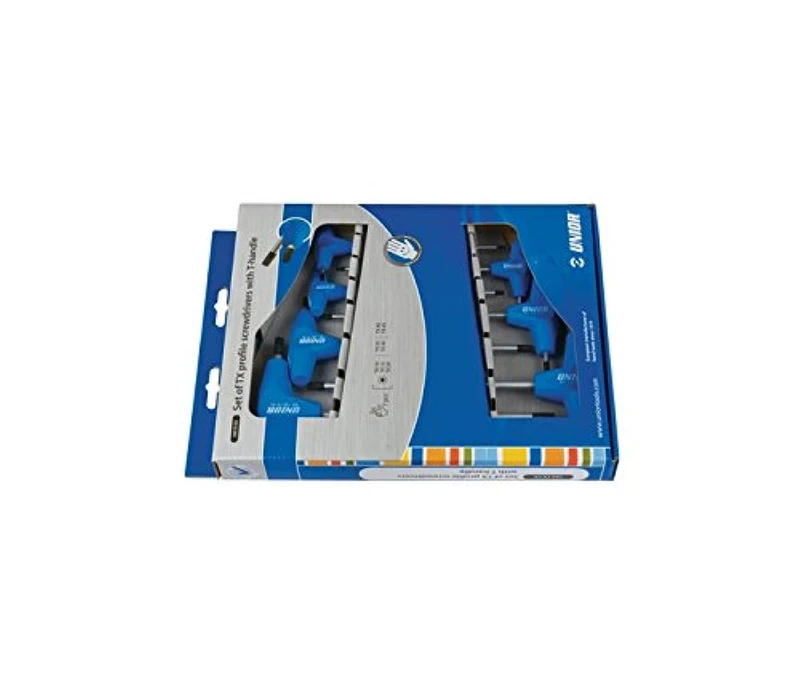 Unior URT728 Torx Screwdriver Set - Blue