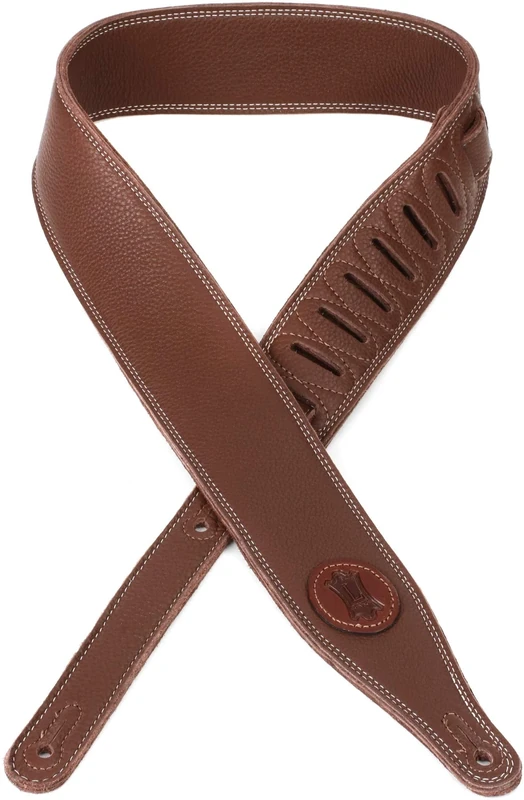 Levy's Leathers M17ss-brn Designer Electric Guitar Strap