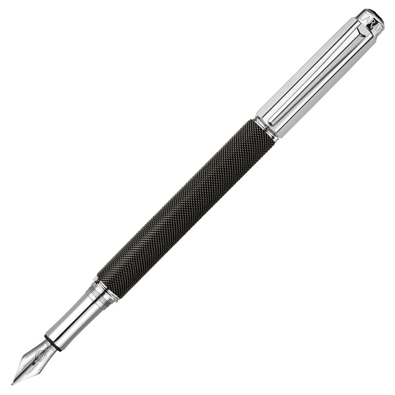 Caran d'Ache Varius Ivanhoe Medium Fountain Pen - Black