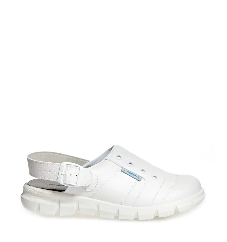 Abeba 7360-42 Size 42 "Dynamic" Occupational Clog Shoe - White - Image 1